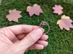 Mini Amethyst Ring| Amethyst Jewelry | Gemstone jewelry | Sci fi Ring| Fantasy jewelry | Amethyst love | Wire Wrapped